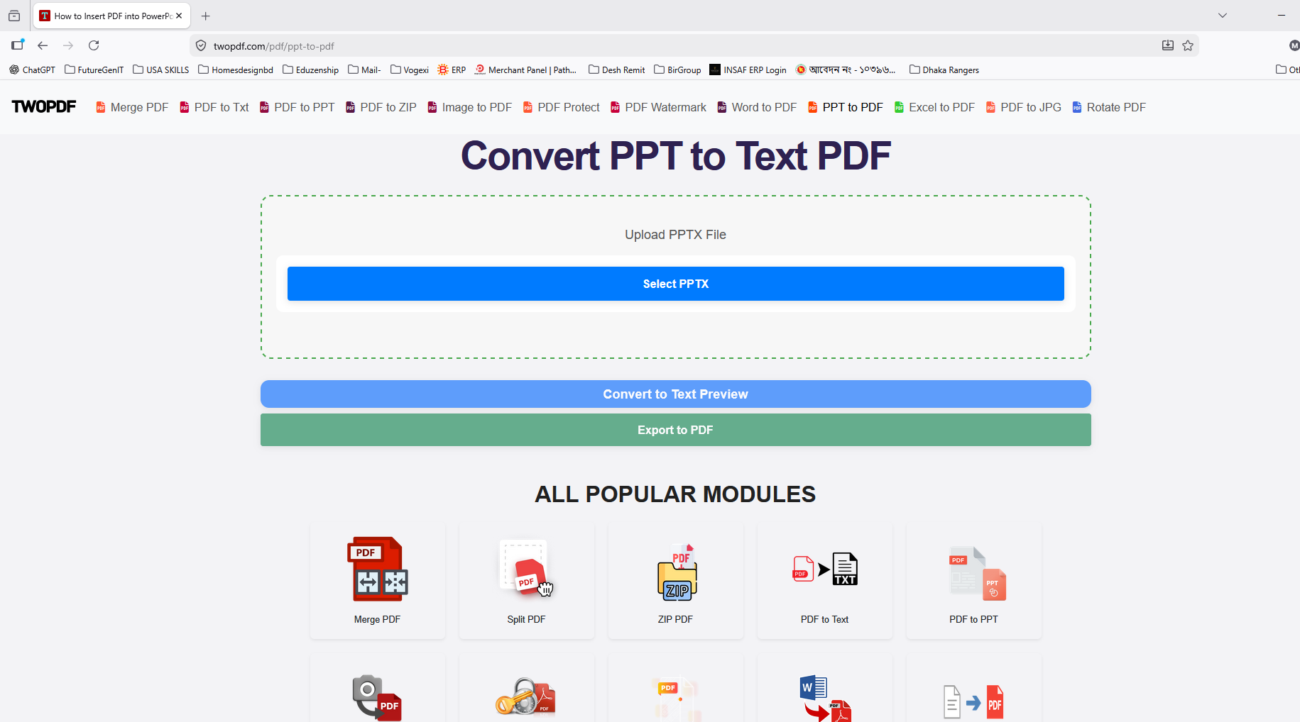 PPT to PDF screenshot