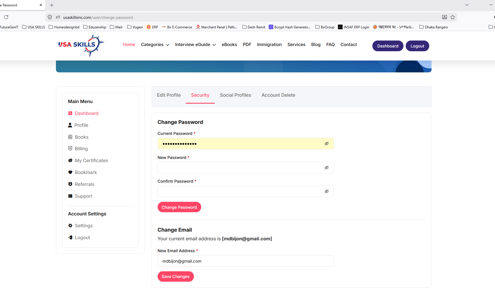 Security Settings